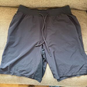 Lululemon Zeroed In Short 9” Linerless Black Men's size L